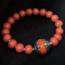 buddhapearls Armband LIMITED EDITION |Historischen Perlen & Silber | Vintage Beads