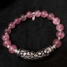 Armband 26051 LIMITED EDITION | Handgefertigtes Unikat Berlin | buddhapearls Armband aus Rubin und Silber
