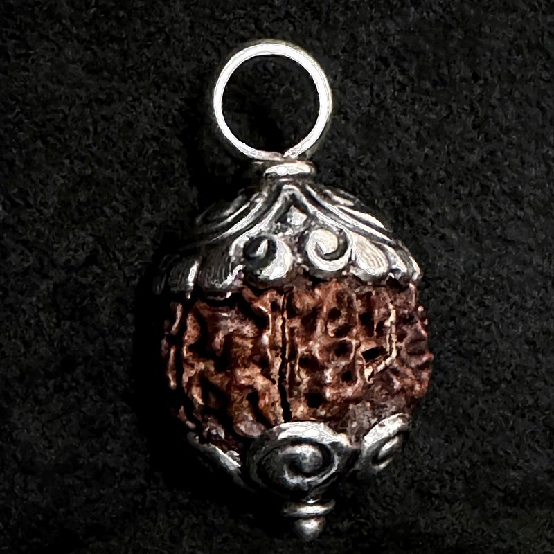 Rudraksha Anhänger & Silber | Handgefertigt in Berlin | buddhapearls