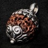 Rudraksha Anhänger & Silber | Handgefertigt in Berlin | buddhapearls